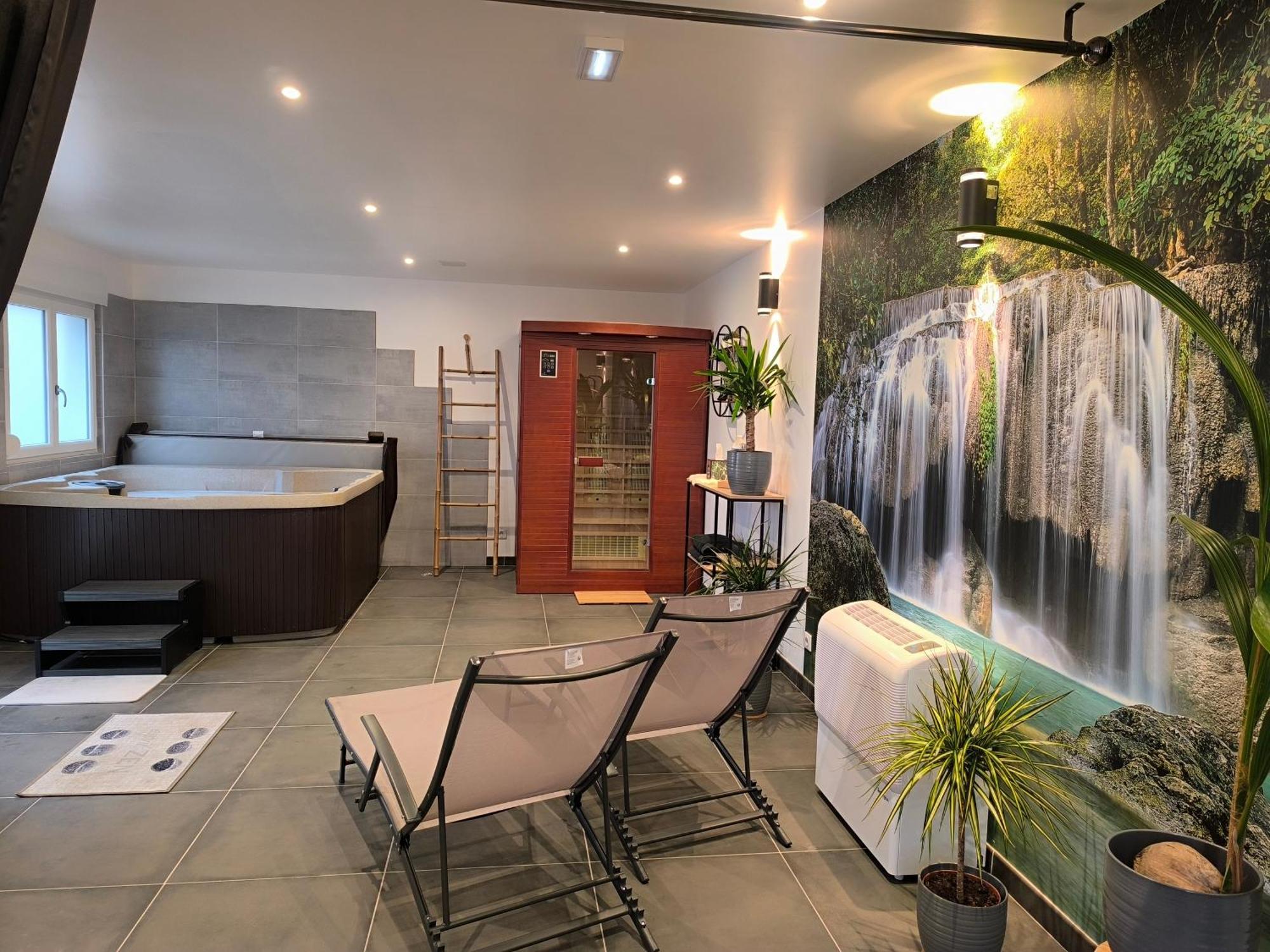 Gite Bonheur Et Charme Spa-Sauna Forfait 2H Inclus Kintzheim Extérieur photo