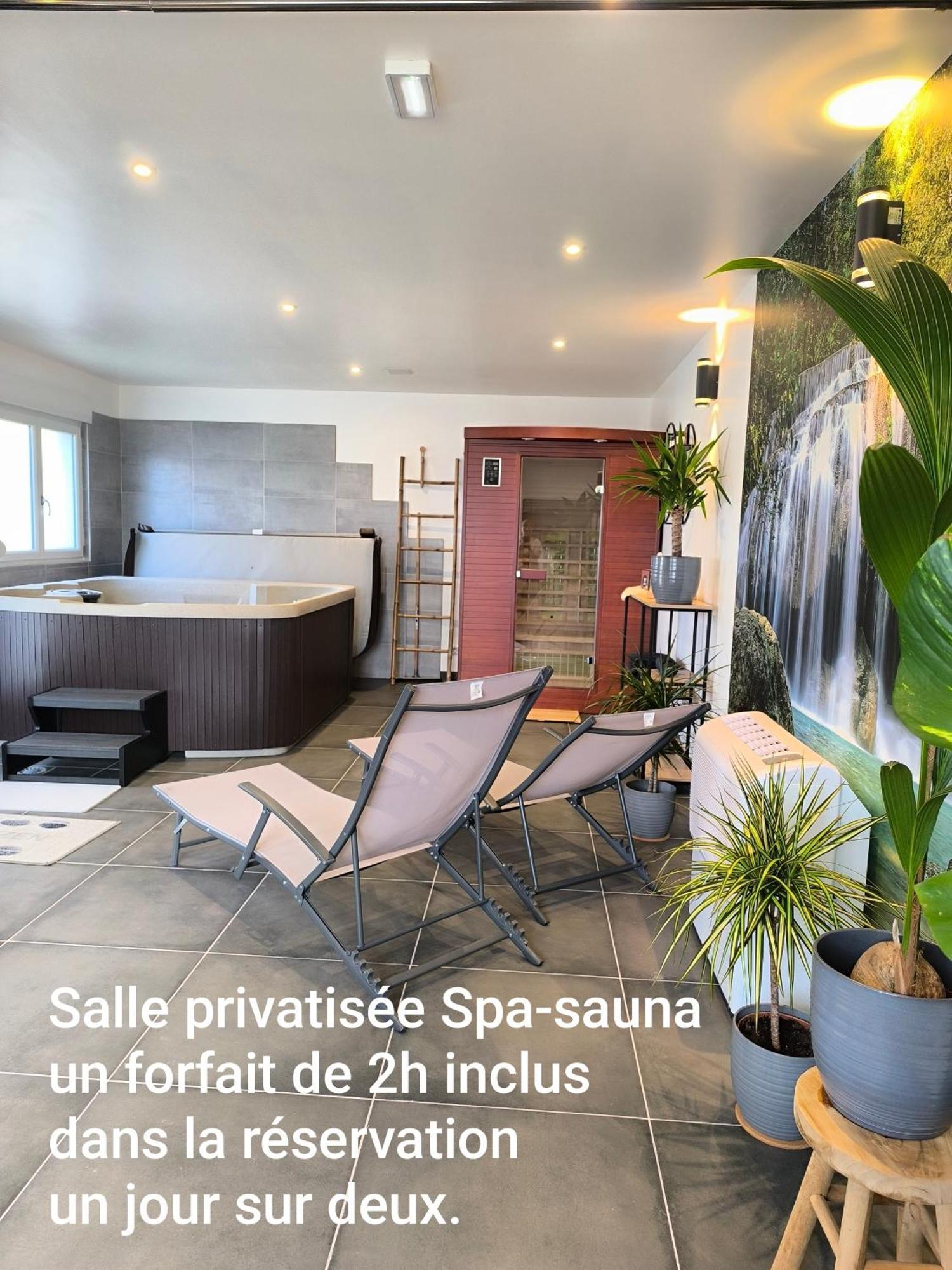 Gite Bonheur Et Charme Spa-Sauna Forfait 2H Inclus Kintzheim Extérieur photo